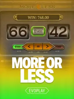 More or Less